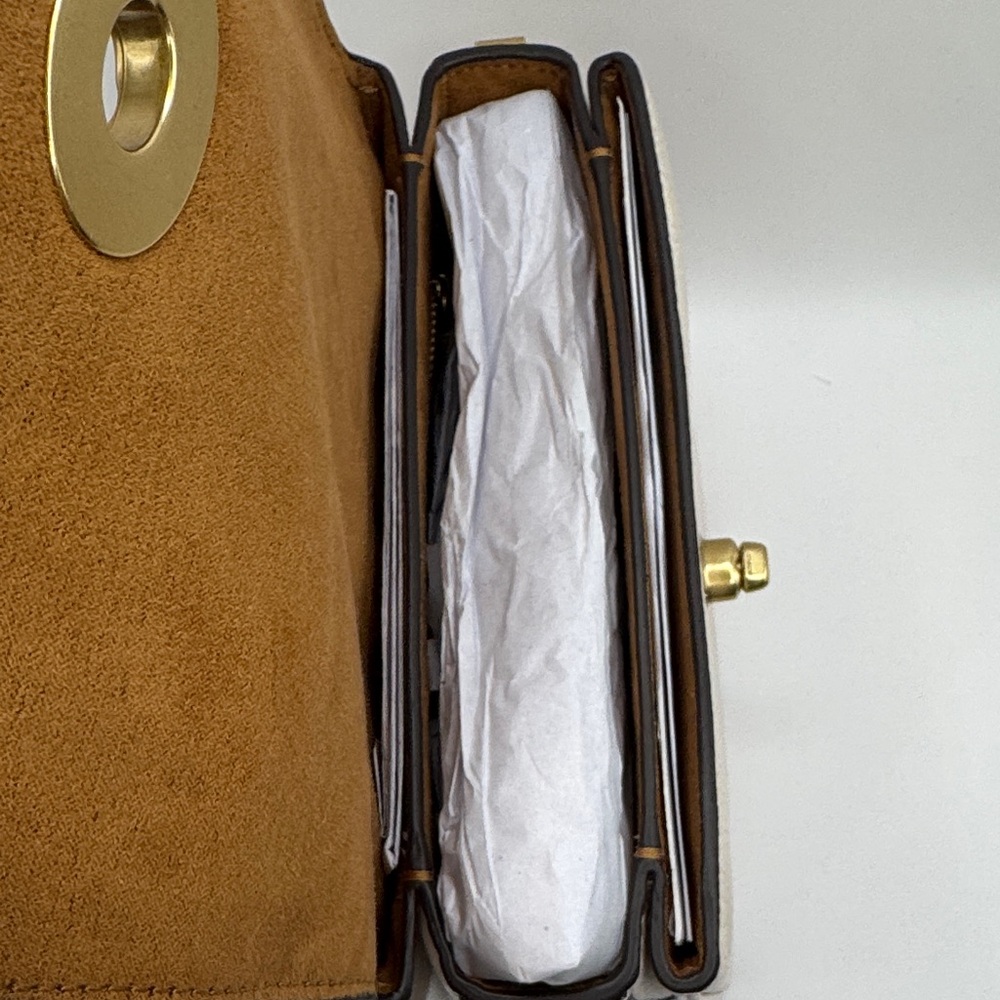 Coach Ivory Leather Crossbody Bag - Picture 5 of 7